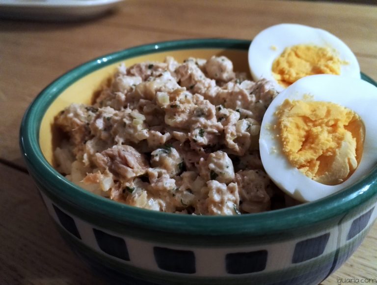 Salada Atum Ovo Cozido Iguaria Receita E Culin Ria