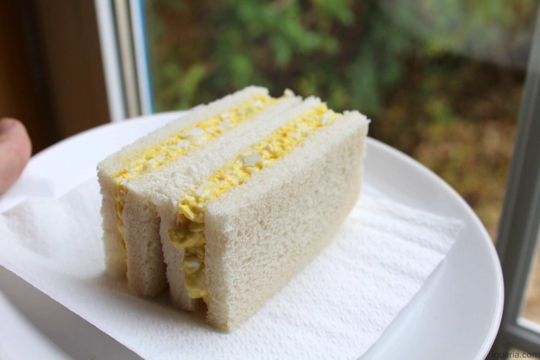 Tamago Sandu Sandes de Ovo Japonesa Iguaria Receita e Culinária