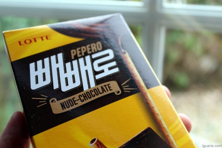 Pepero Nude Chocolate Iguaria Receita e Culinária