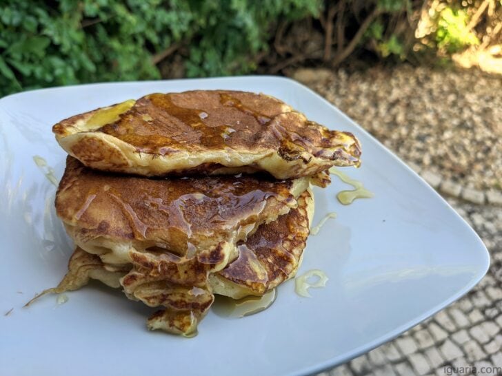 Panquecas de Iogurte Iguaria Receita e Culinária