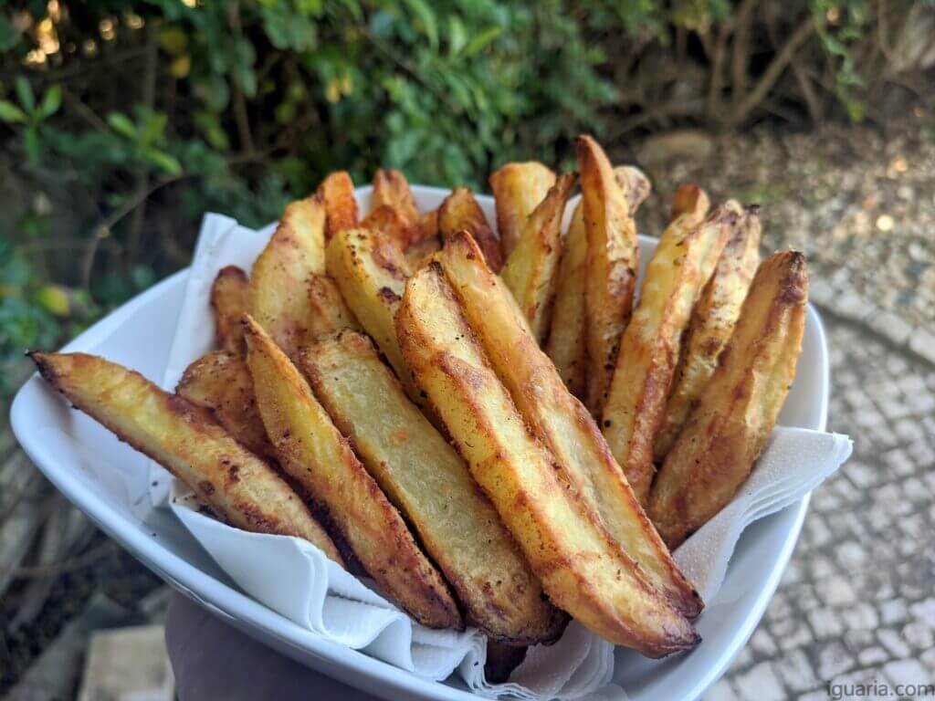 Batatas Em Palitos Assadas No Forno Iguaria Receita E Culin Ria