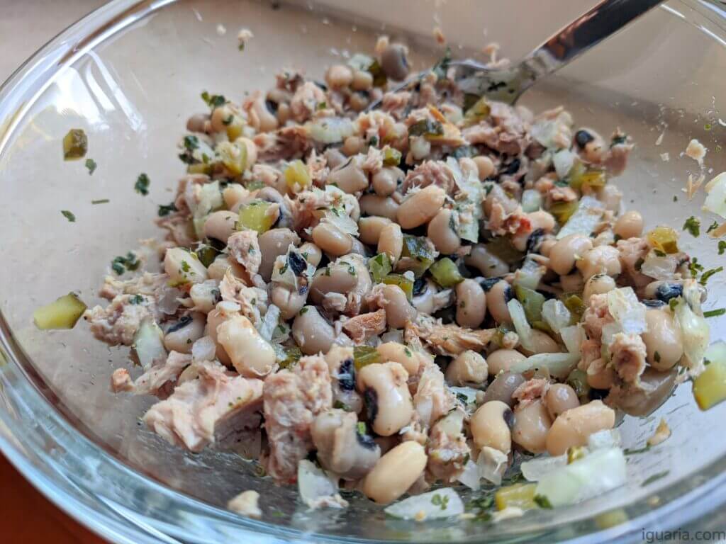 Salada De Feij O Frade Atum Iguaria Receita E Culin Ria