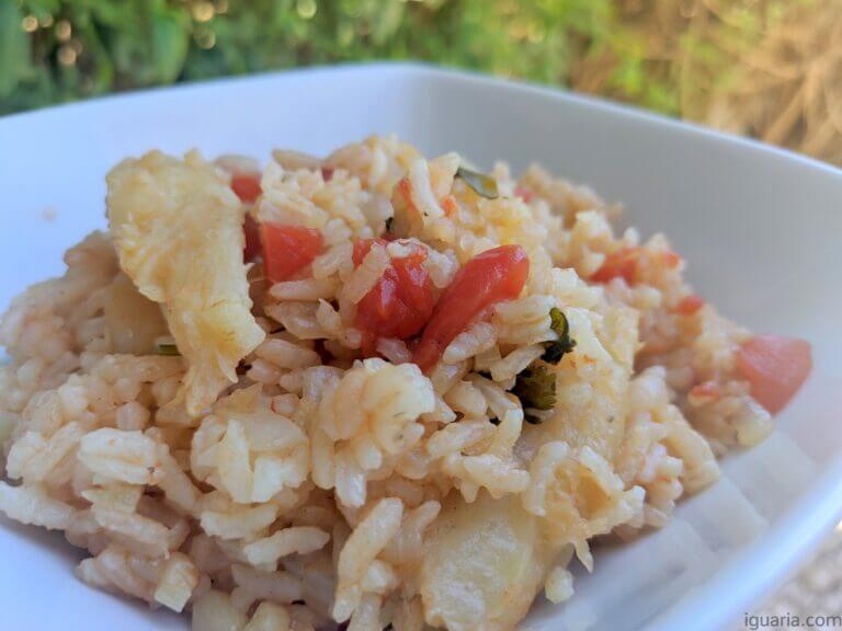 Arroz de Tamboril Iguaria Receita e Culinária