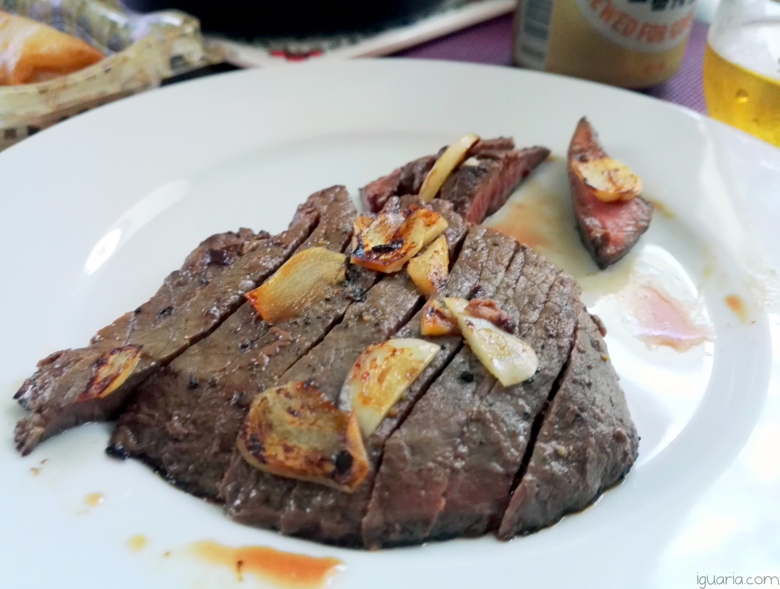 Como fazer um Bife Frito com Alho · Iguaria Receita e Culinária