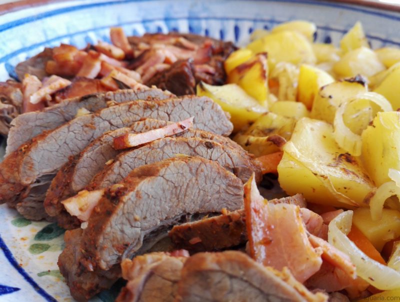 Novilho Assado Com Batatas · Iguaria Receita E Culinária