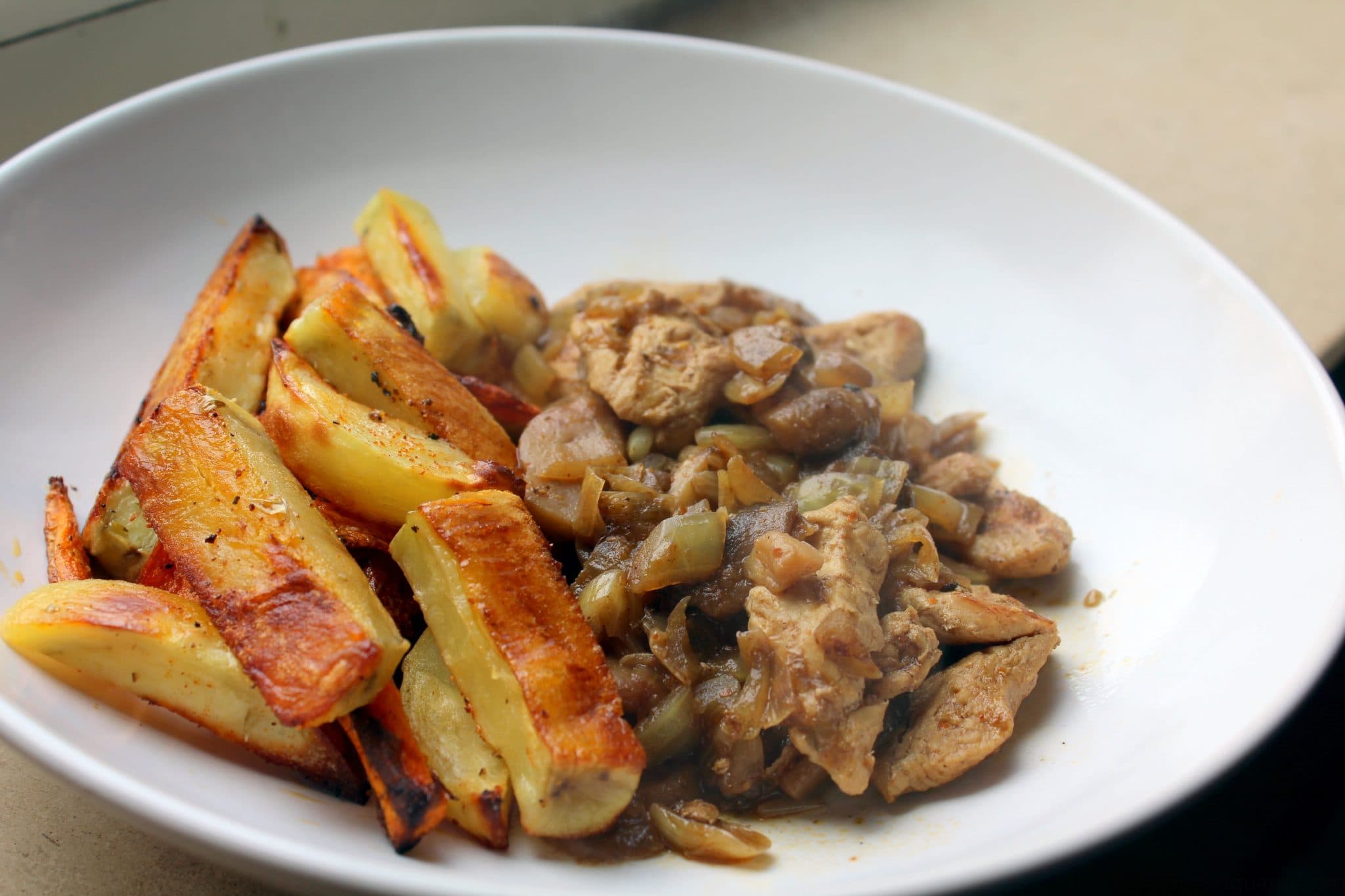 Estufado De Frango Com Cogumelos • Iguaria Receita E Culinária