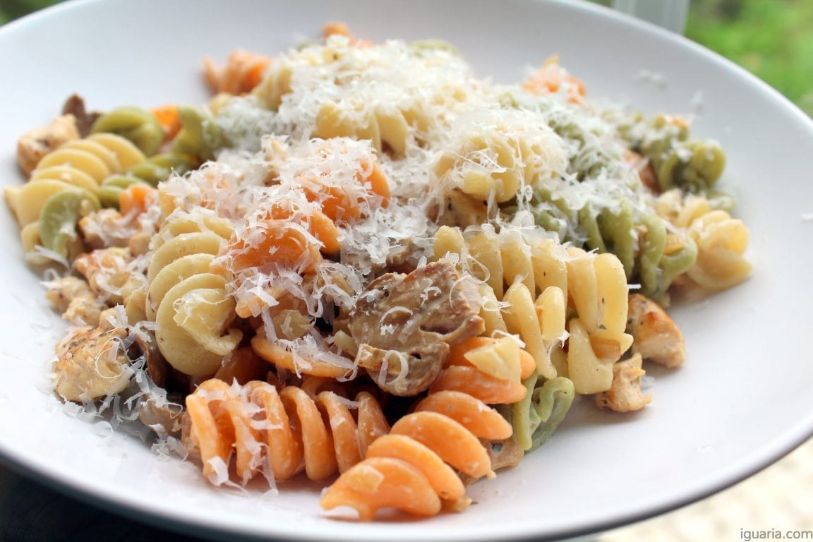 Fusilli De Frango Com Cogumelos Iguaria Receita E Culin Ria