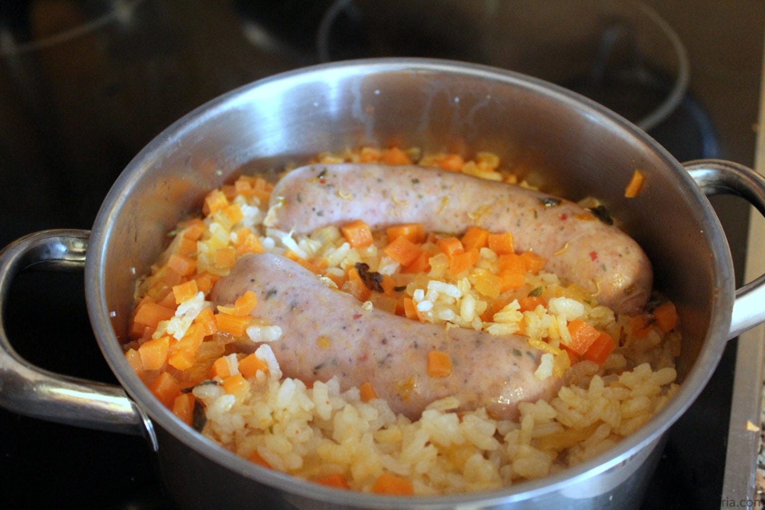 Arroz De Salsichas Frescas • Iguaria Receita E Culinária 5424