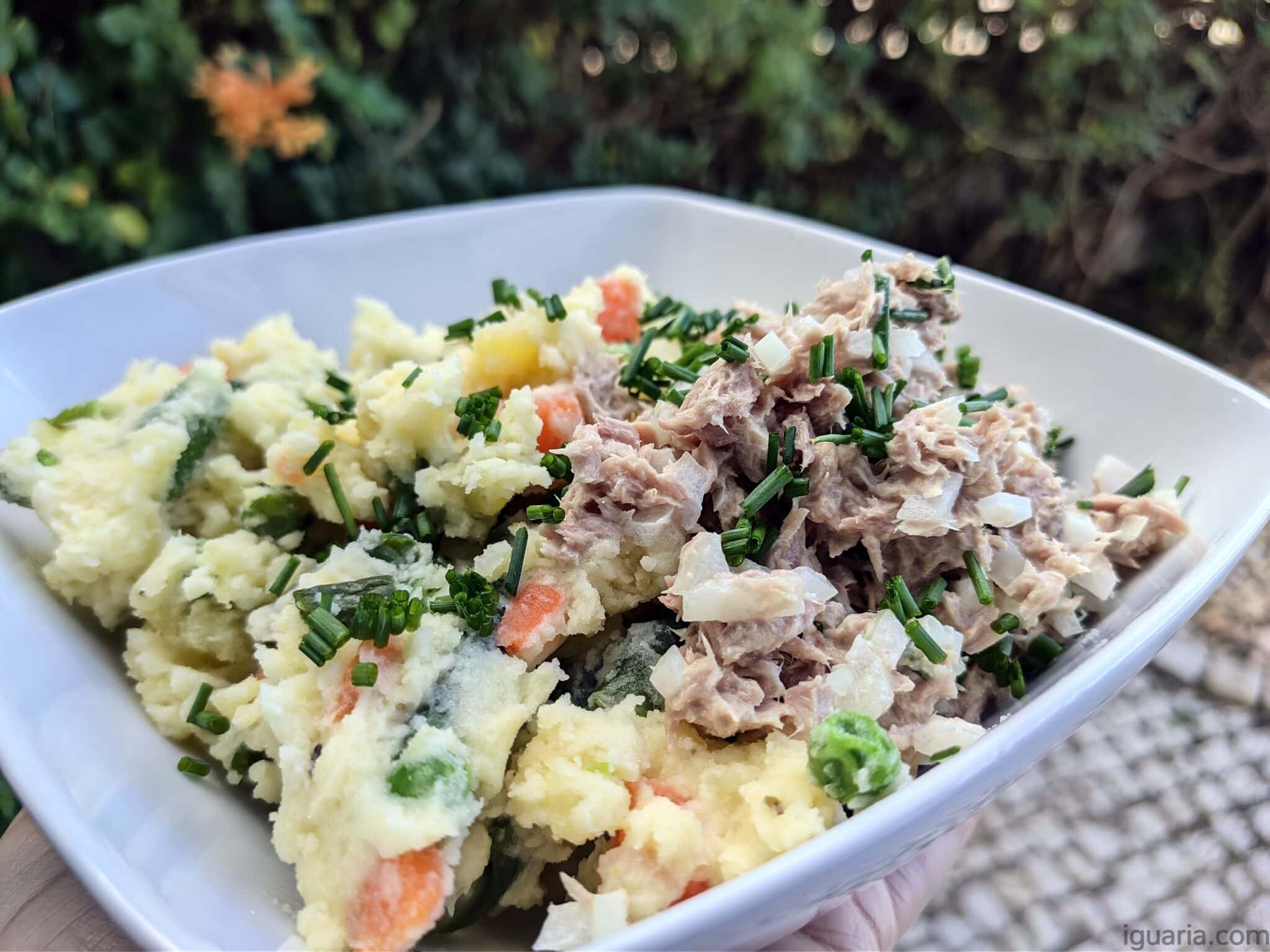 Pur Japon S Com Salada De Atum Iguaria Receita E Culin Ria