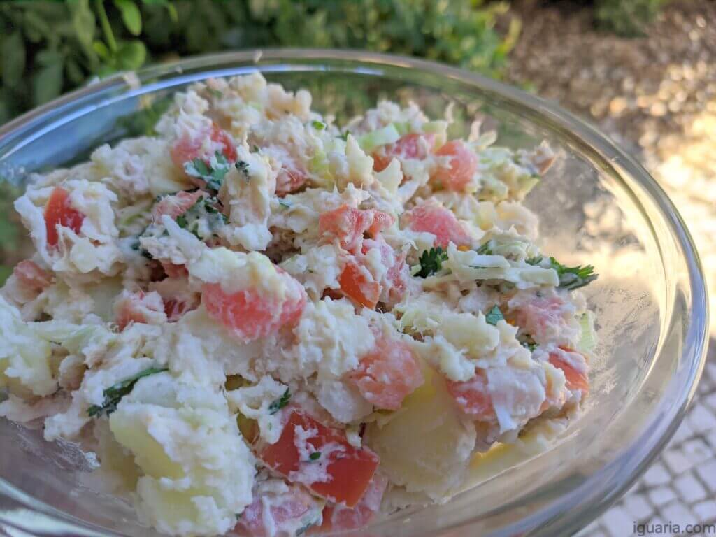 Salada R Pida De Batata E Atum Iguaria Receita E Culin Ria